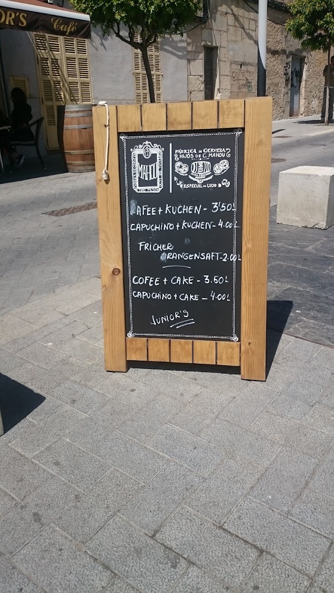 Junior's Café Photo Menu 5