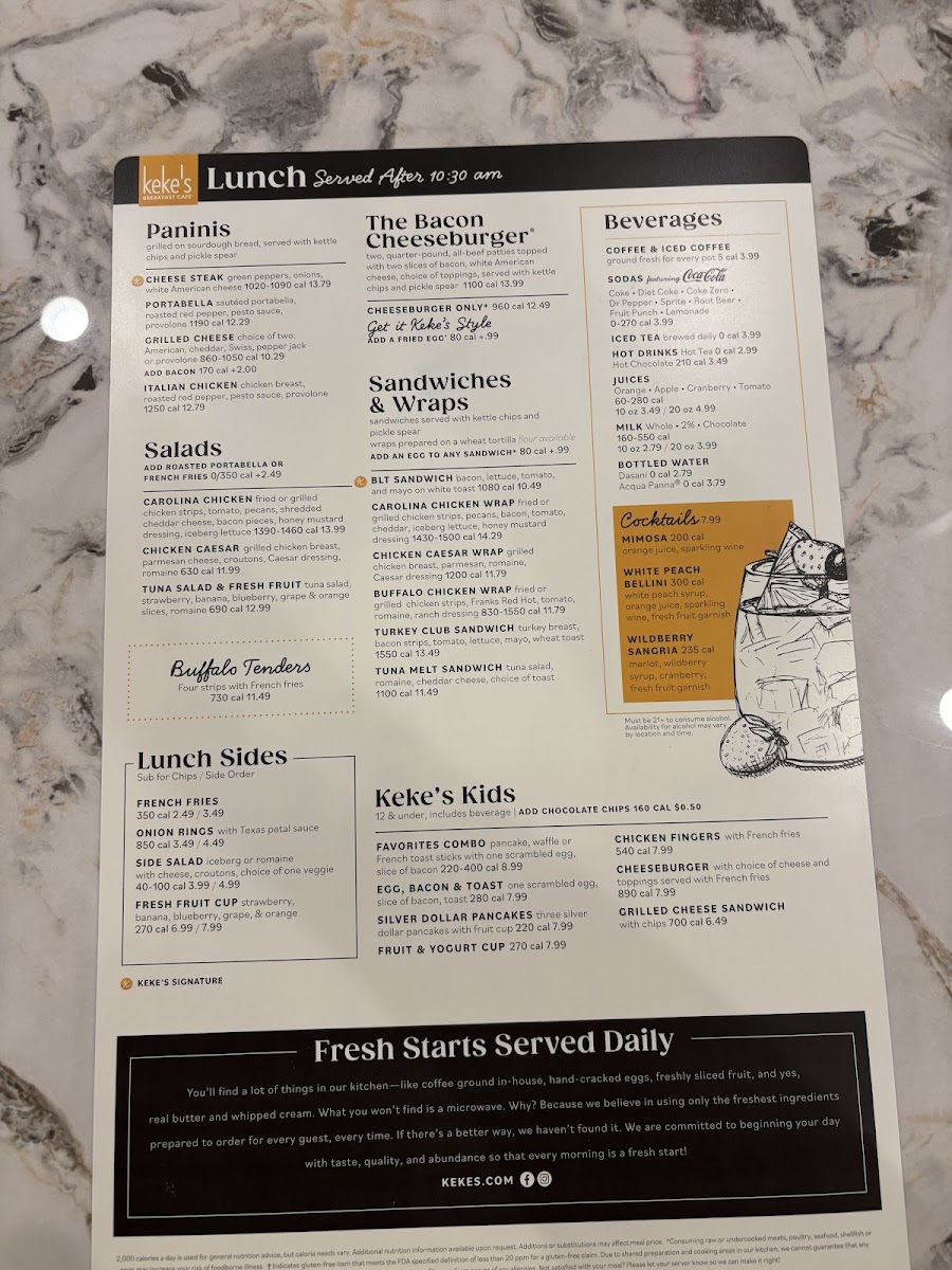 Keke's Breakfast Cafe Photo Menu 10