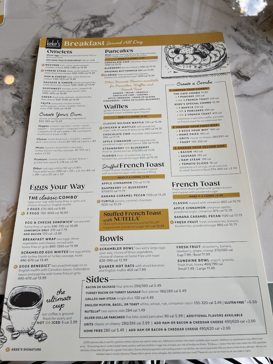 Keke's Breakfast Cafe Photo Menu 4
