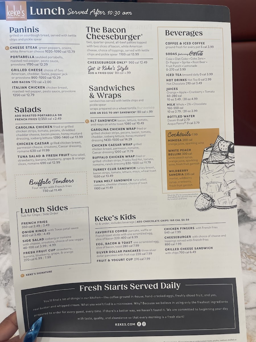 Keke's Breakfast Cafe Photo Menu 7