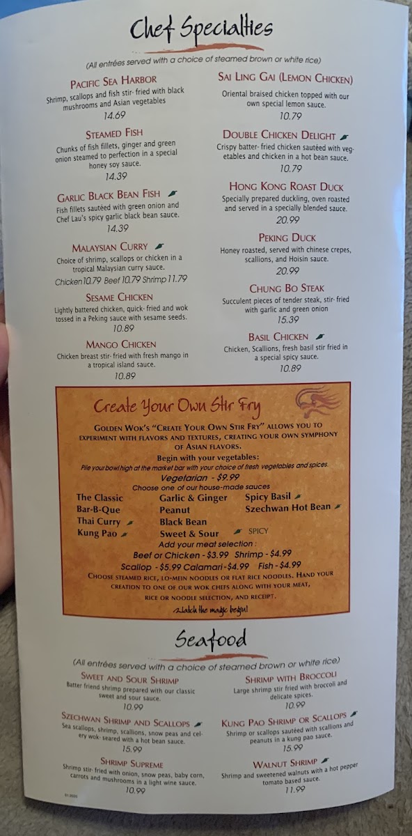 Golden Wok Photo Menu 9