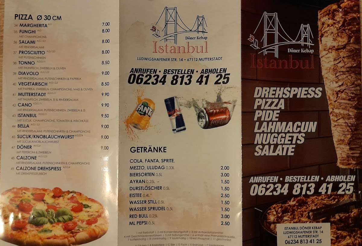 Istanbul Döner Photo Menu 3