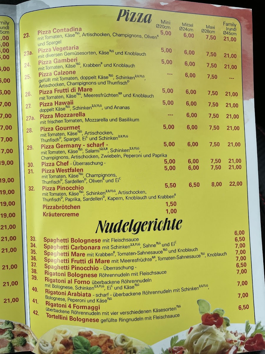 Pizzeria Pinocchio Photo Menu 6