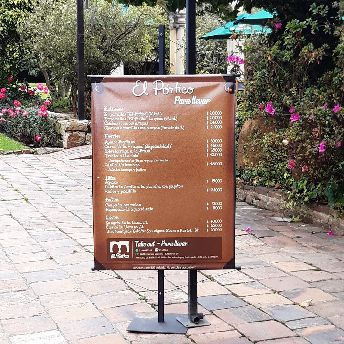 Restaurante El Portico Photo Menu 10