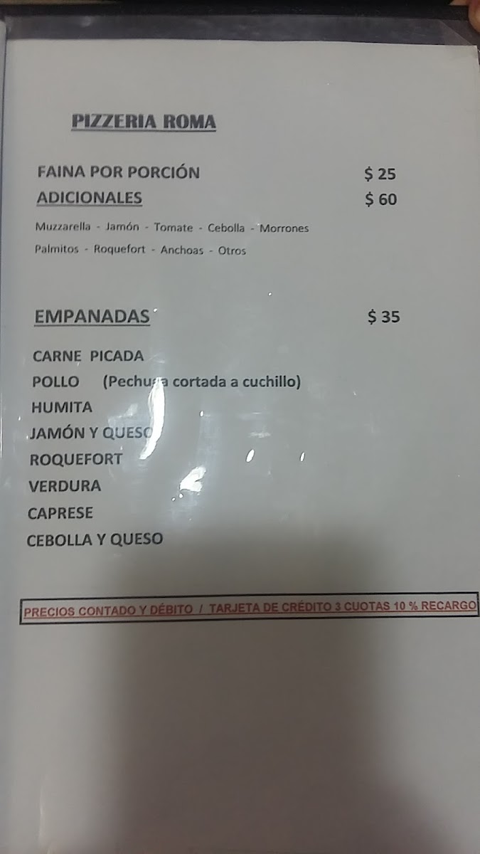 Pizzeria Roma Photo Menu 5