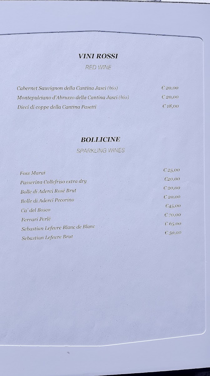 Ristorante Altamarea Photo Menu 2