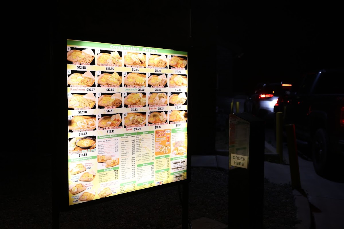 Filiberto's Mexican Food Photo Menu 3
