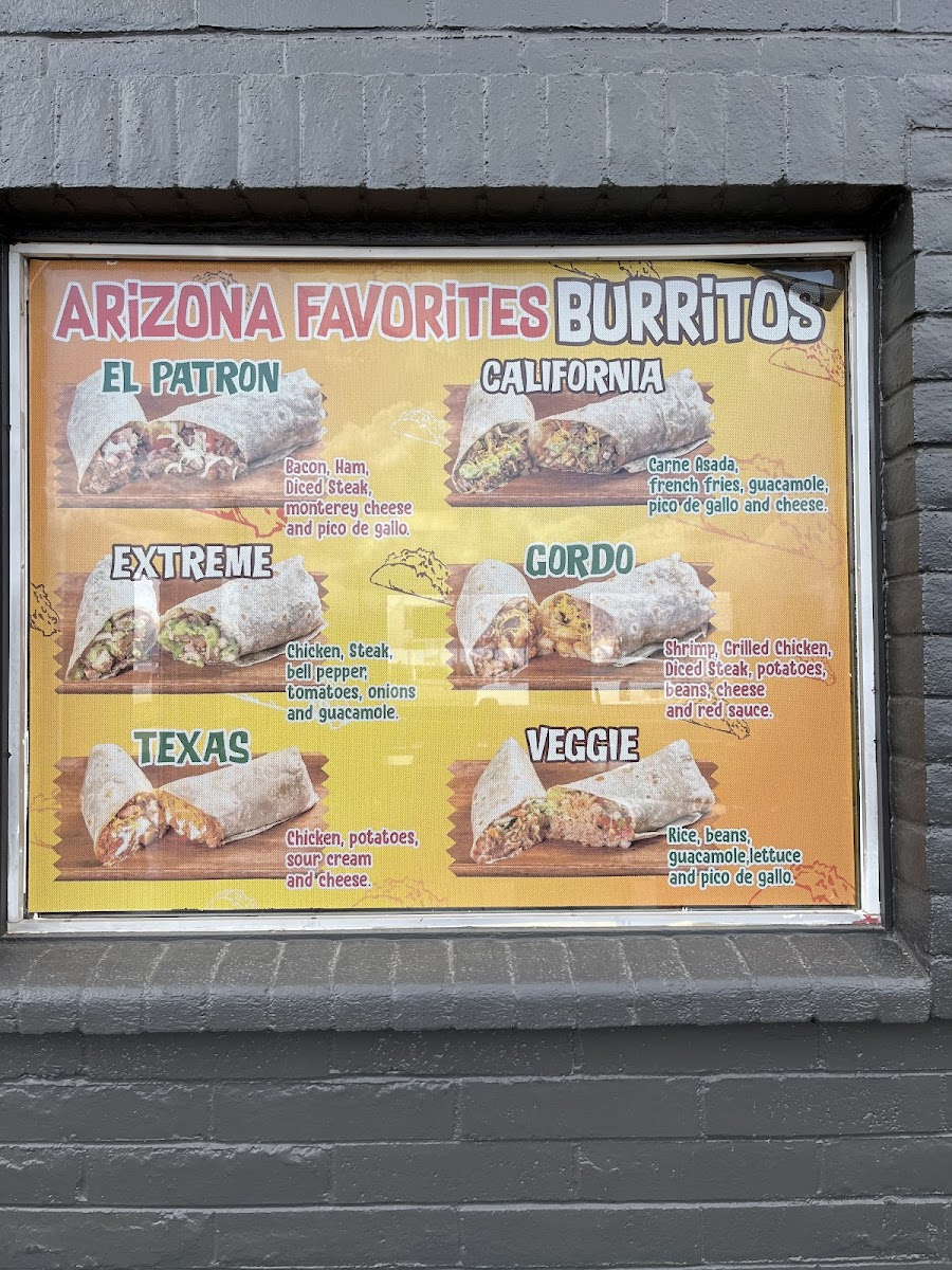 Filiberto's Mexican Food Photo Menu 6