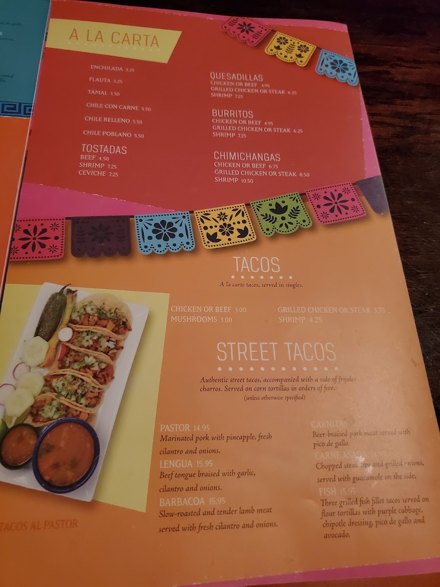 Aztecas Restaurant & Cantina Photo Menu 10