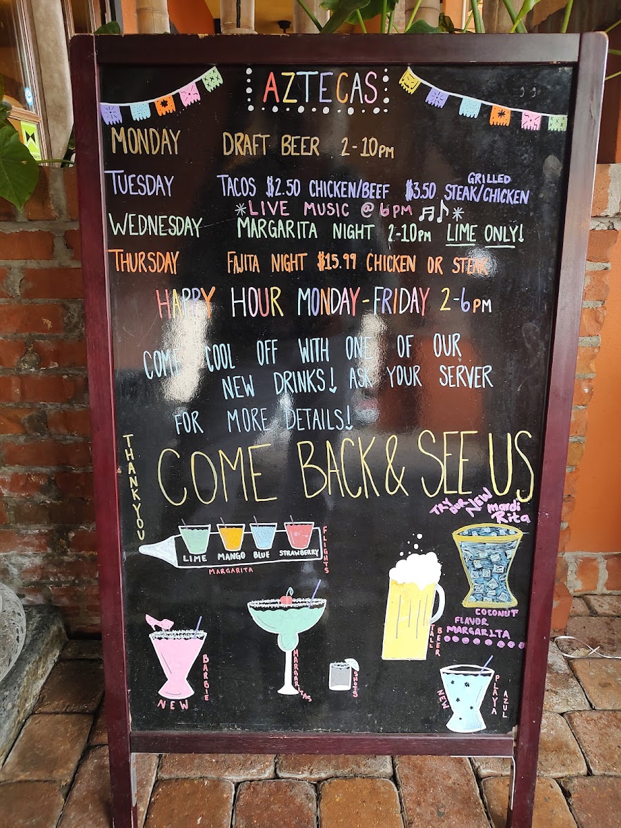 Aztecas Restaurant & Cantina Photo Menu 4