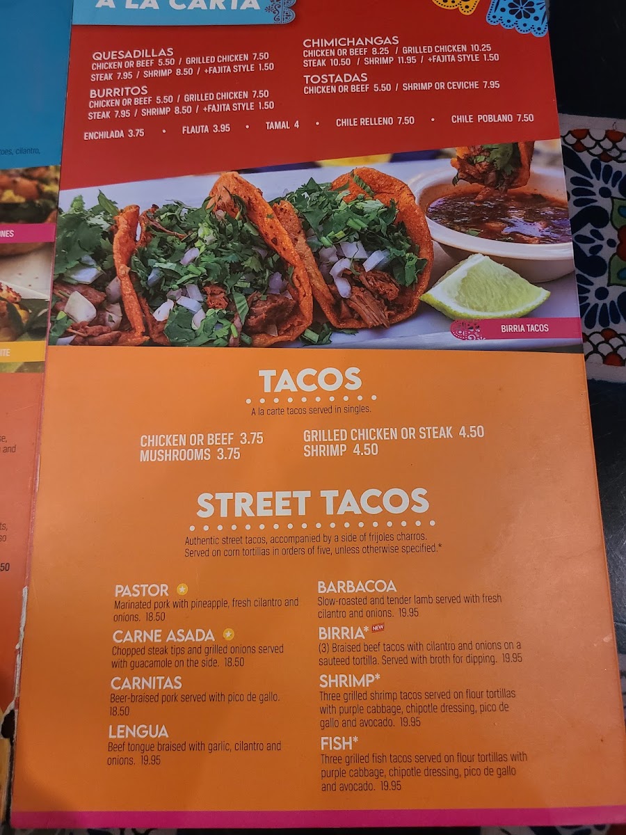 Aztecas Restaurant & Cantina Photo Menu 5
