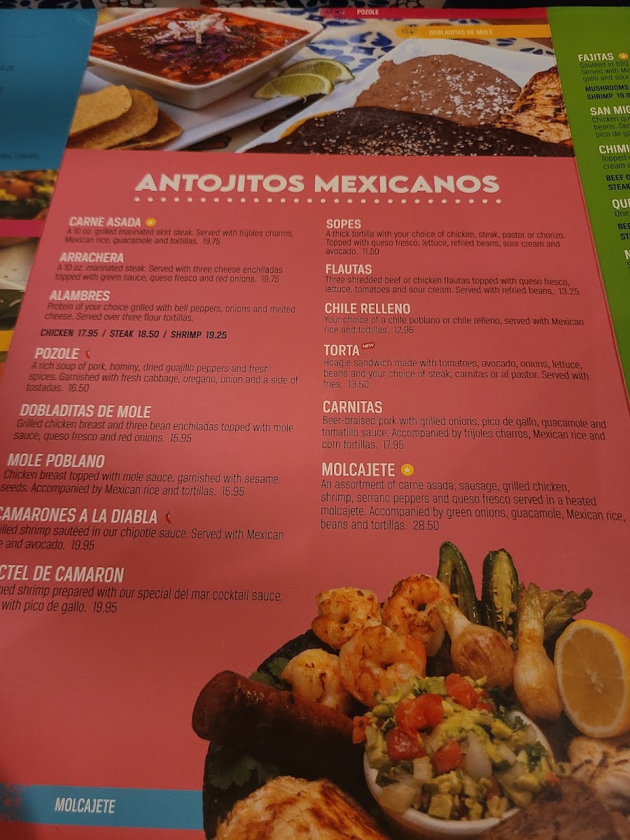 Aztecas Restaurant & Cantina Photo Menu 9