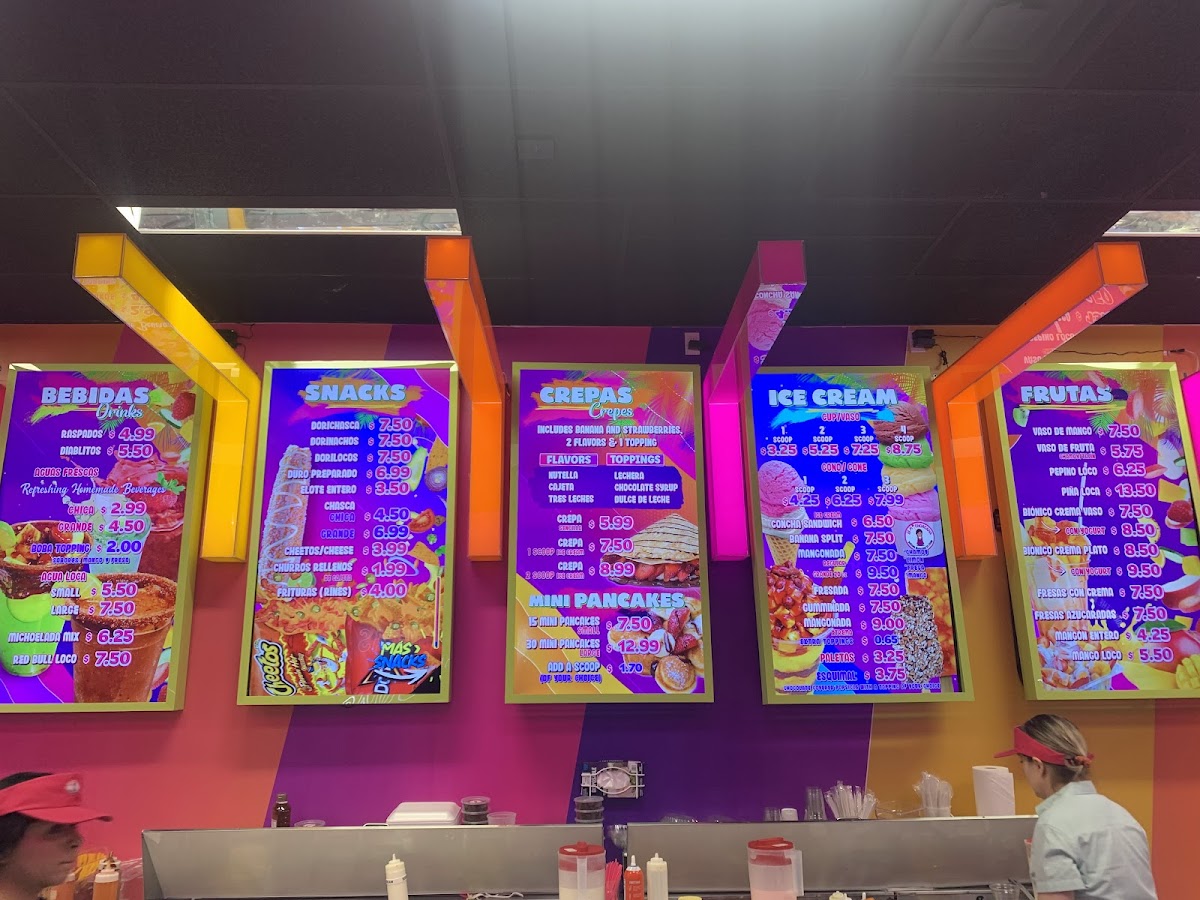 La Michoacana Ice Cream Photo Menu 3