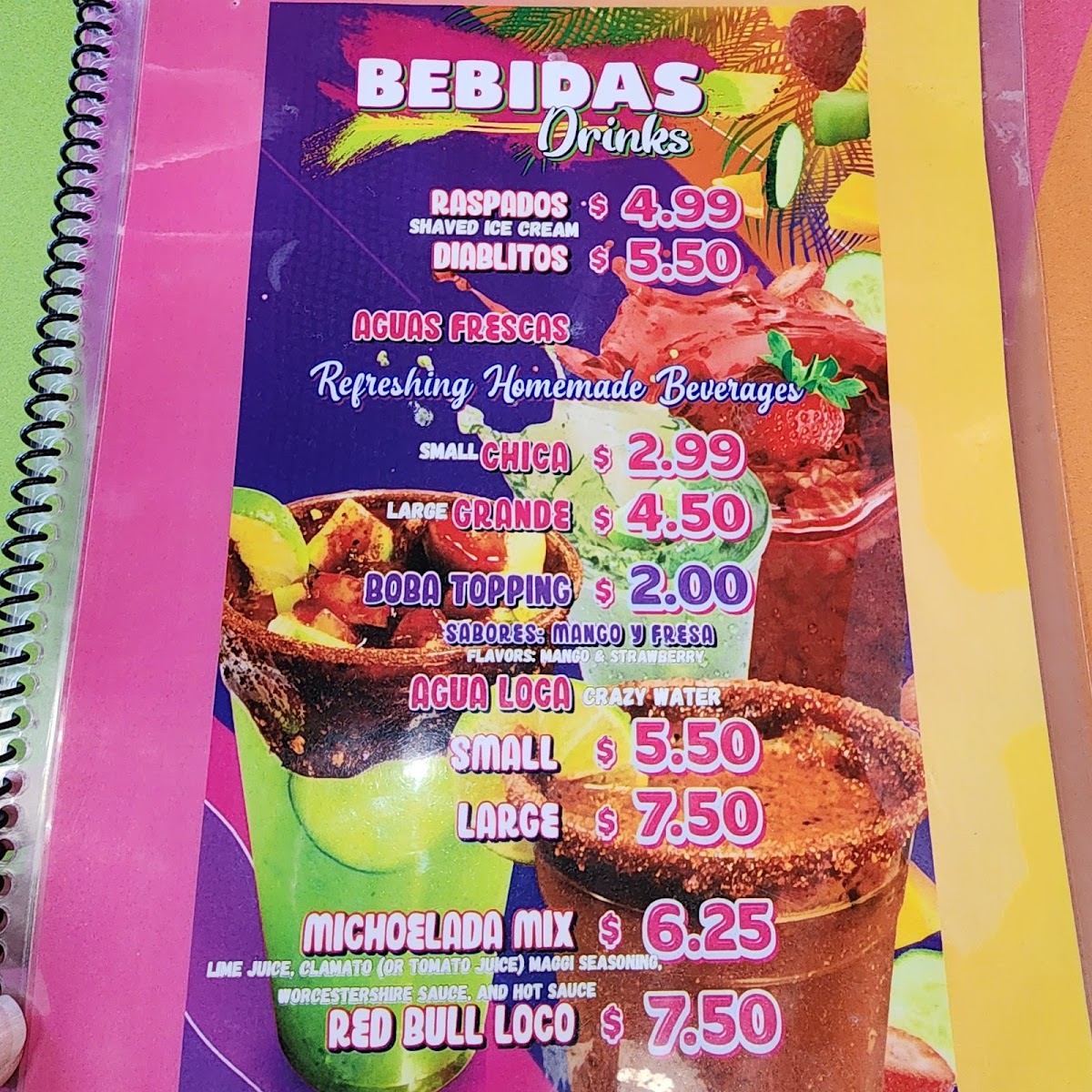 La Michoacana Ice Cream Photo Menu 4