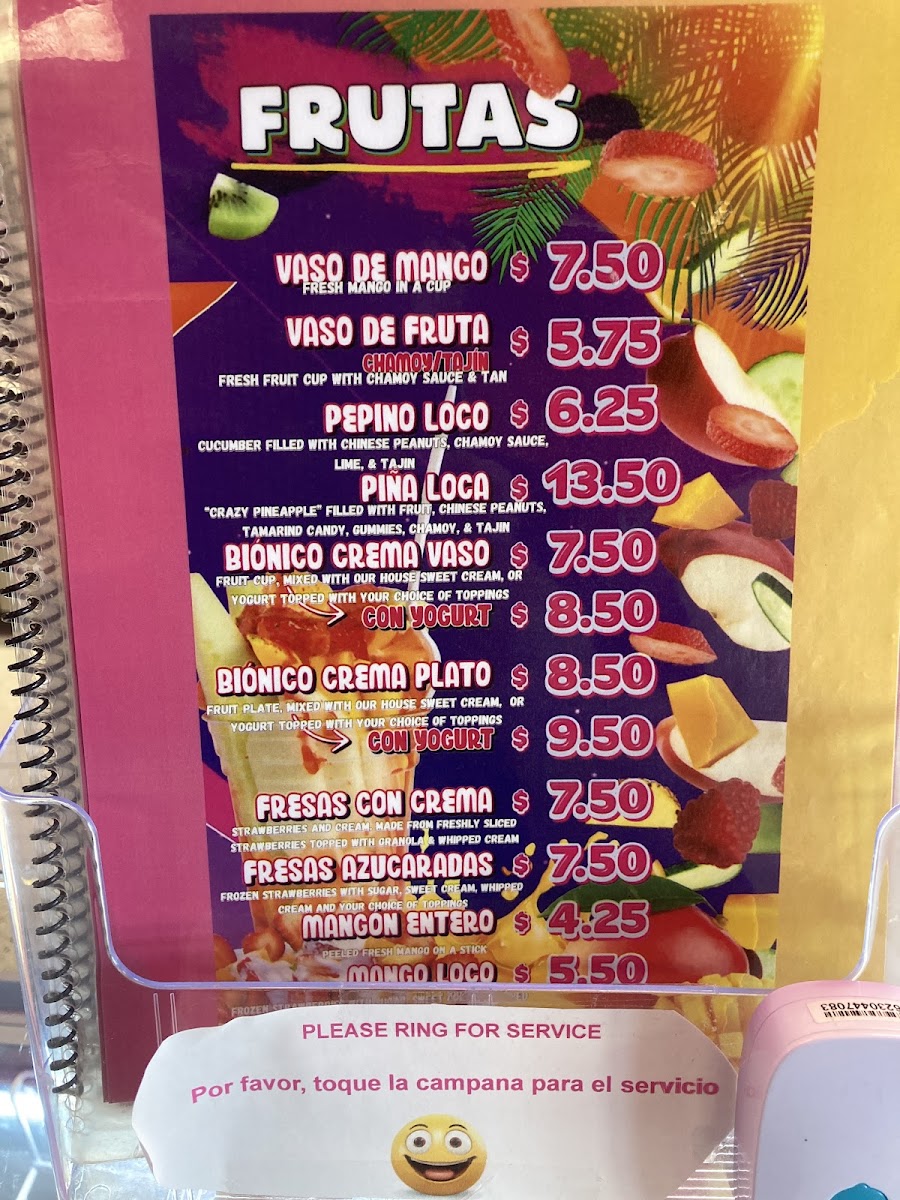 La Michoacana Ice Cream Photo Menu 8