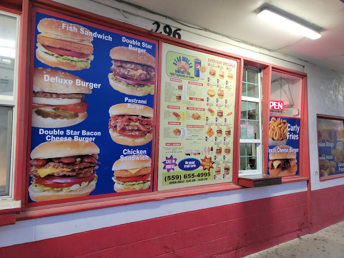 Star Burger Photo Menu 5