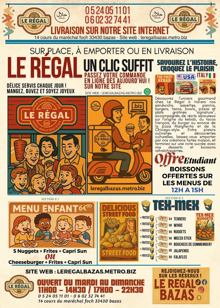 LE REGAL Photo Menu 3