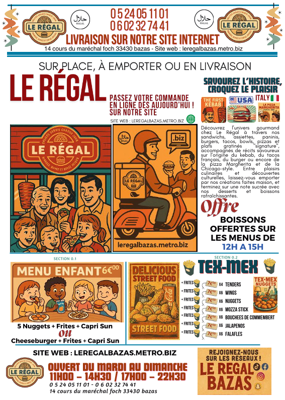 LE REGAL Photo Menu 4