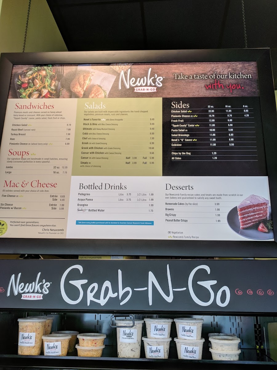 Newk's Eatery Photo Menu 3