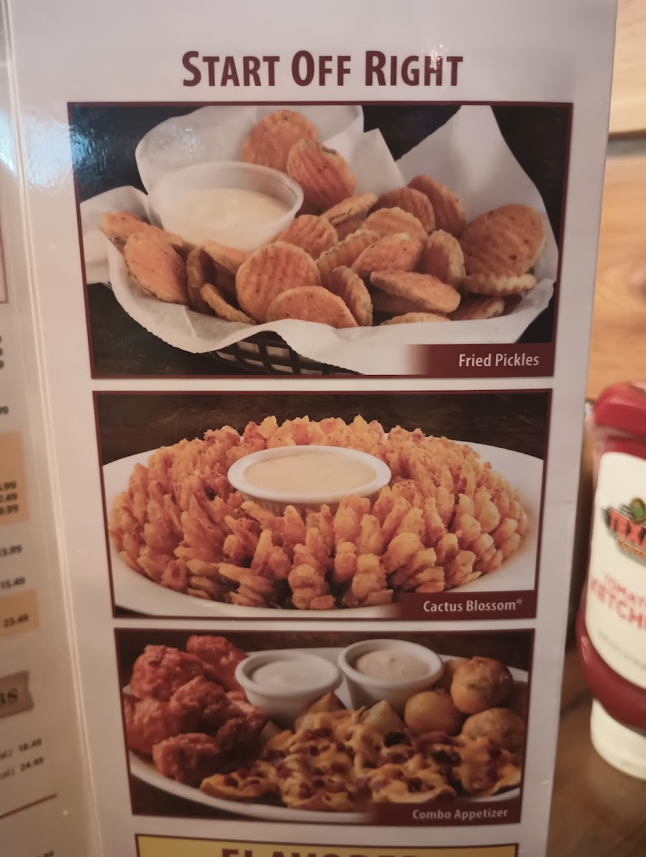 Texas Roadhouse Photo Menu 7