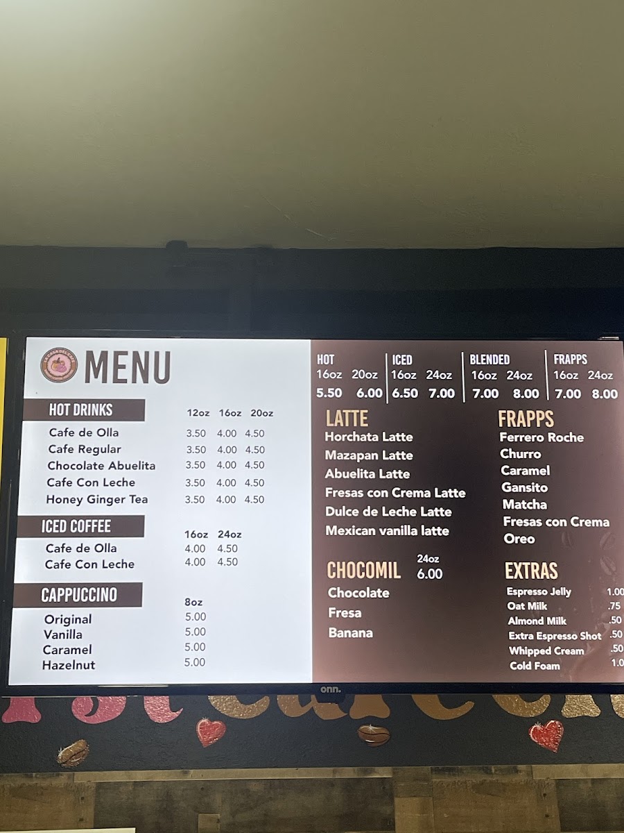 La Casa del Cafe Photo Menu 3