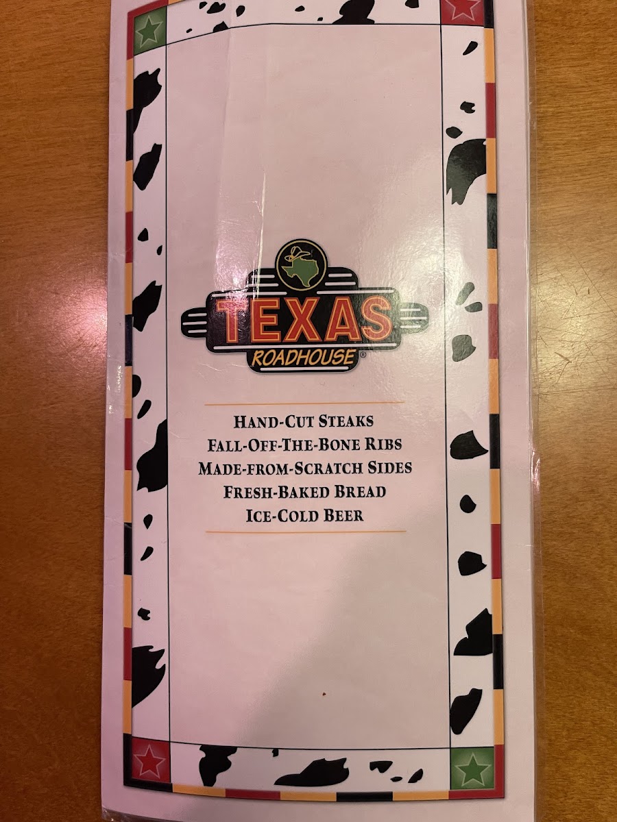 Texas Roadhouse Photo Menu 10