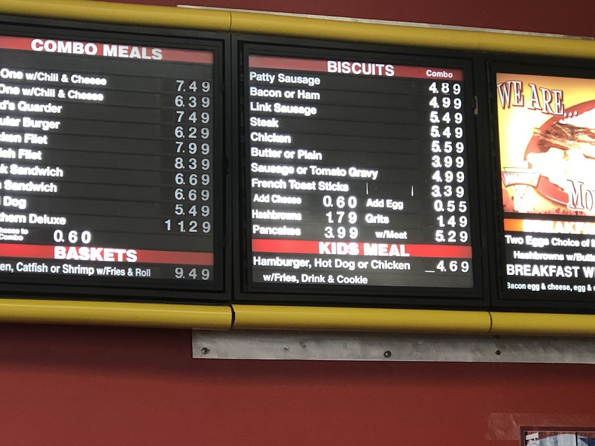 Ward's Restaurant Photo Menu 3