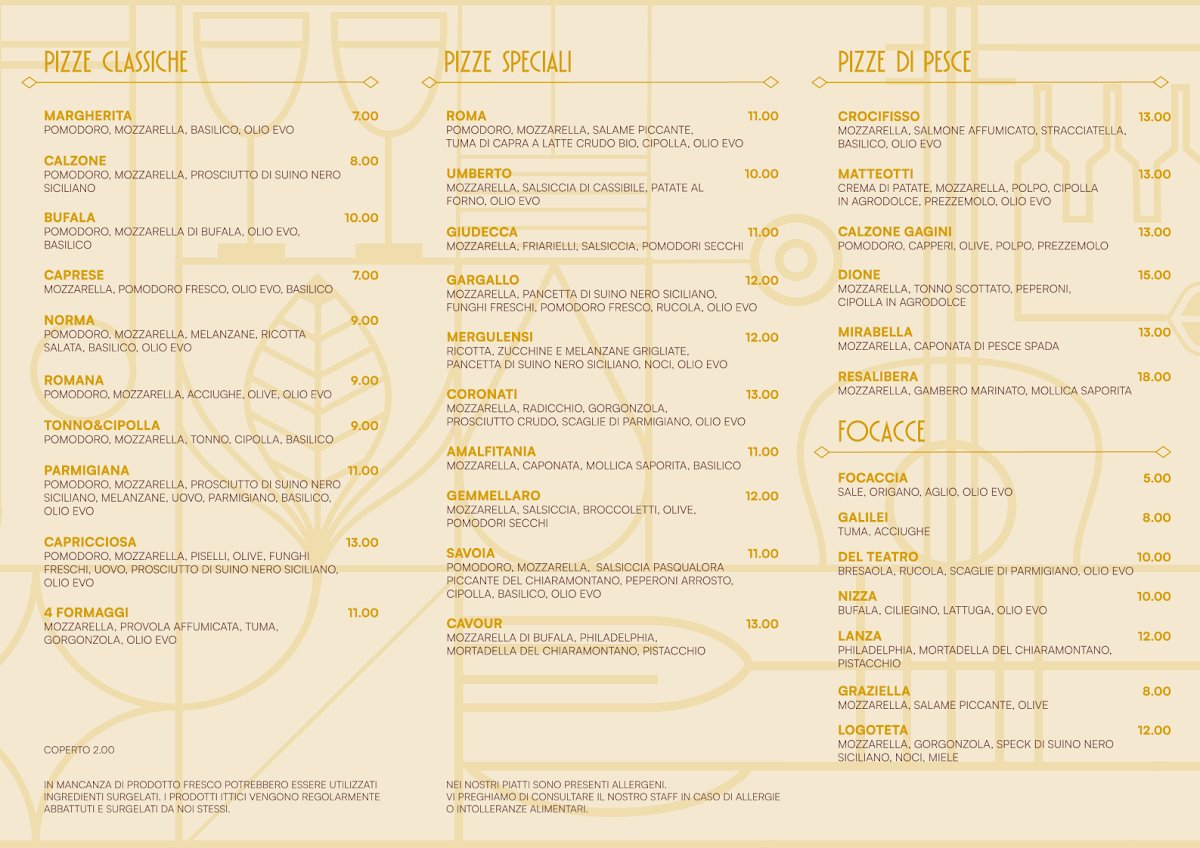 da Carmelo Photo Menu 1