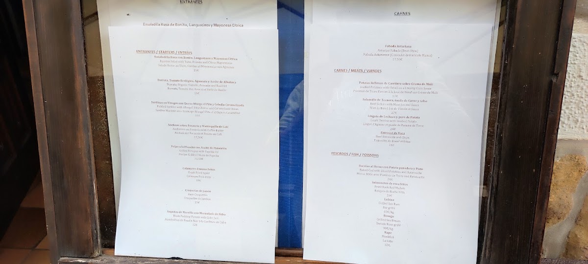 Restaurante El Faro Photo Menu 3
