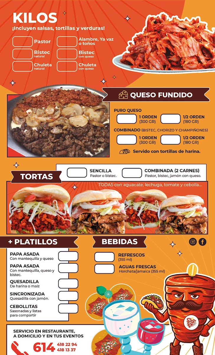 Tacos Orientales Photo Menu 1