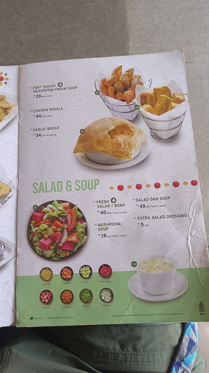 Pizza Hut Restoran Photo Menu 1