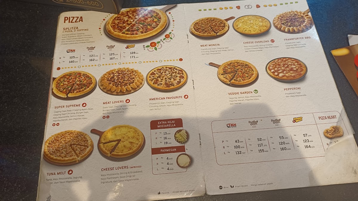 Pizza Hut Restoran Photo Menu 6