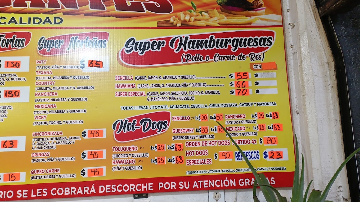 TORTAS GIGANTES Photo Menu 1