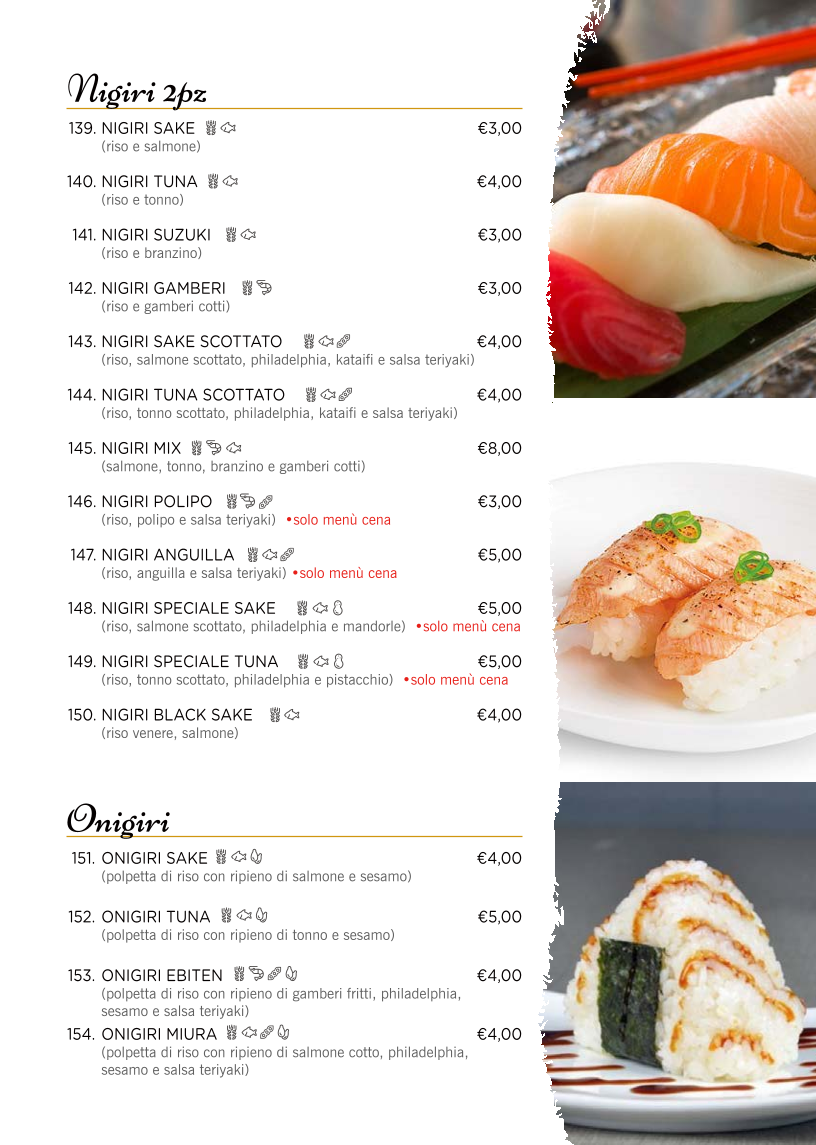 yummy ristorante sushi Photo Menu 3
