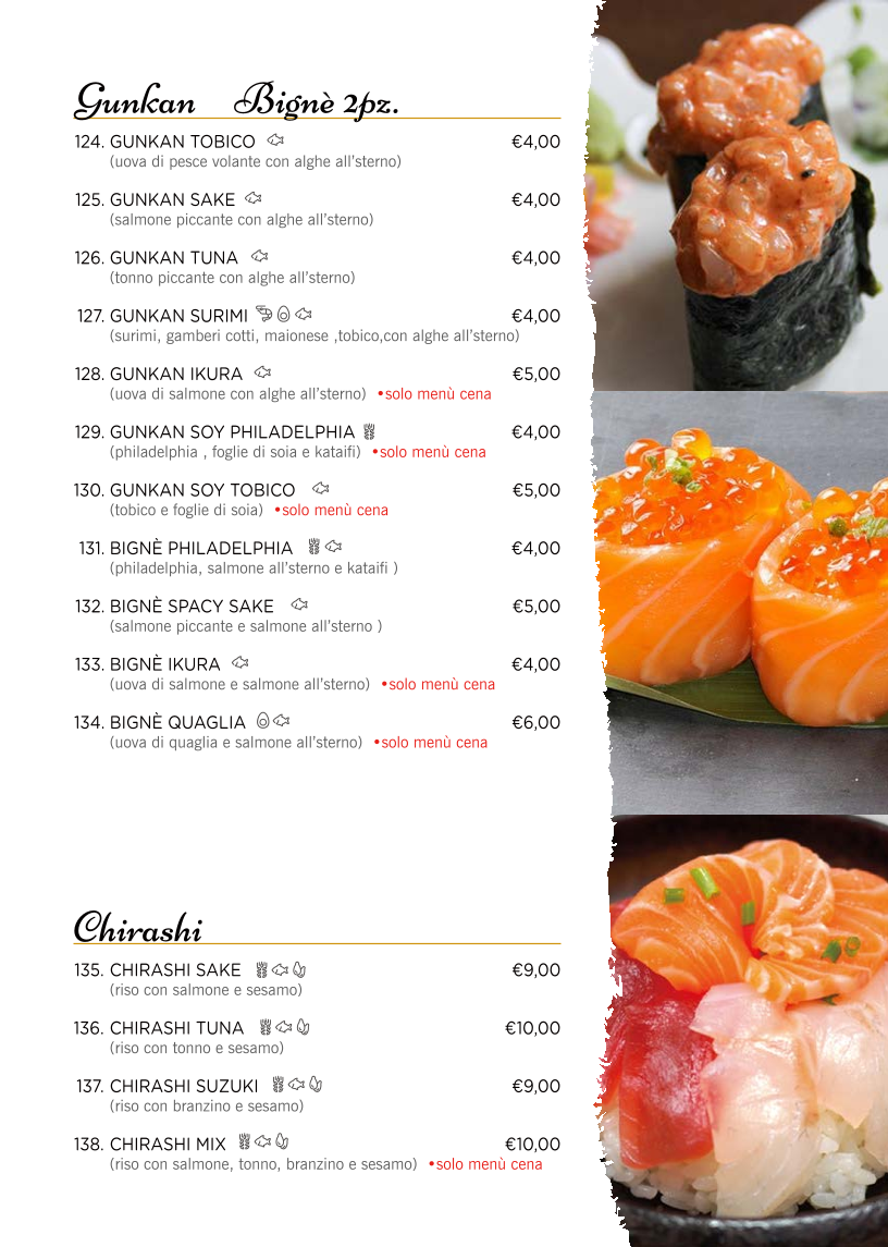 yummy ristorante sushi Photo Menu 4
