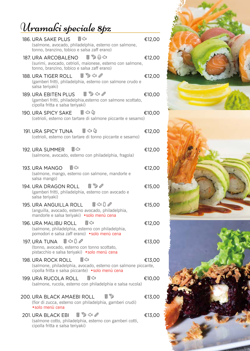 yummy ristorante sushi Photo Menu 6