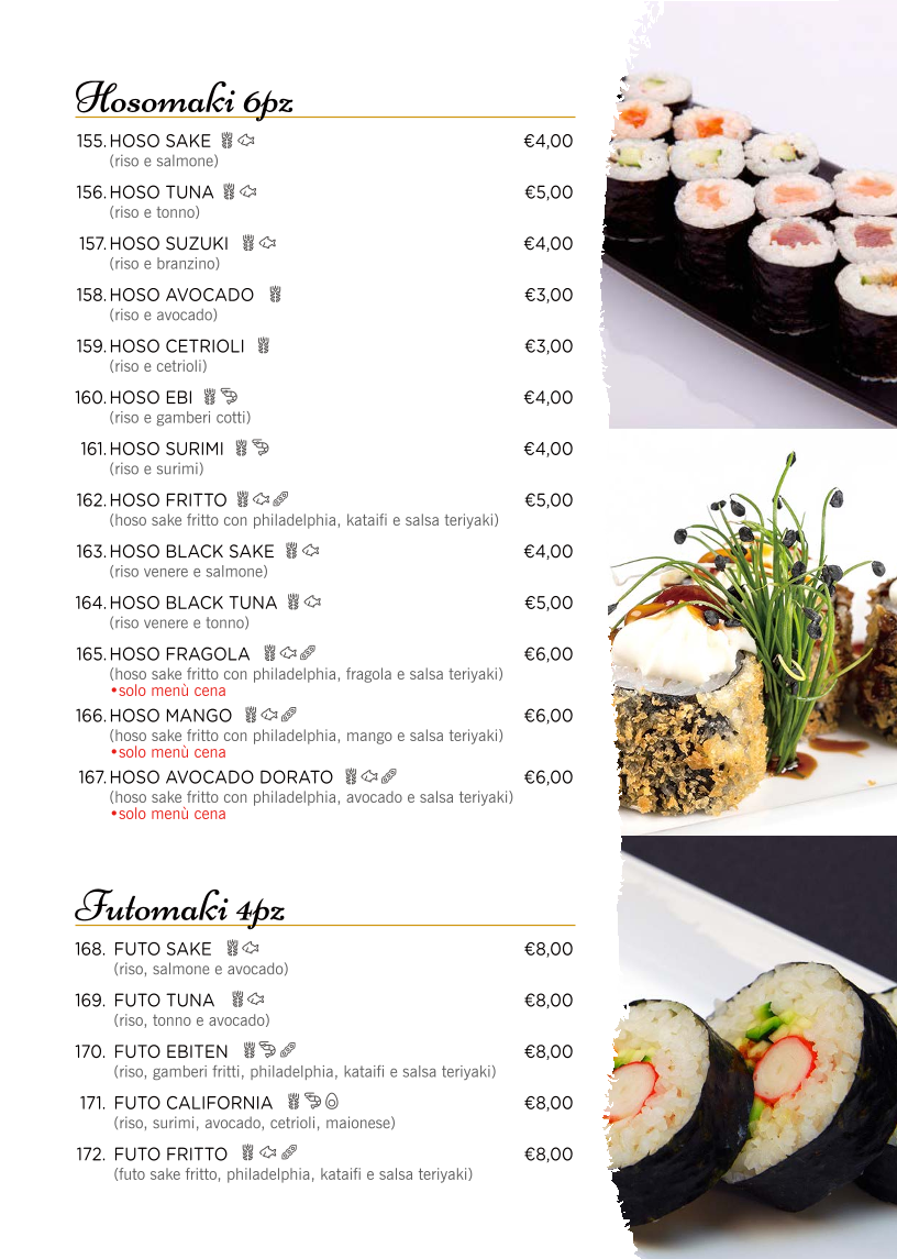 yummy ristorante sushi Photo Menu 7