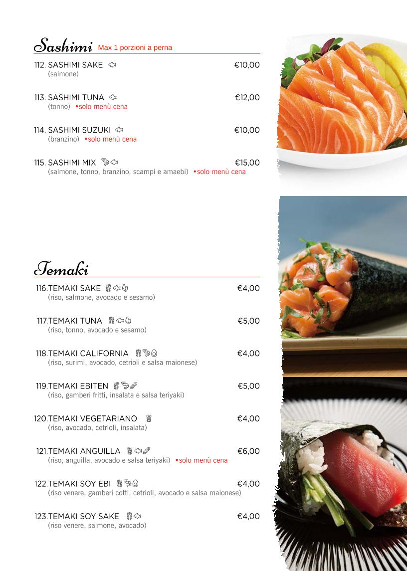 yummy ristorante sushi Photo Menu 8