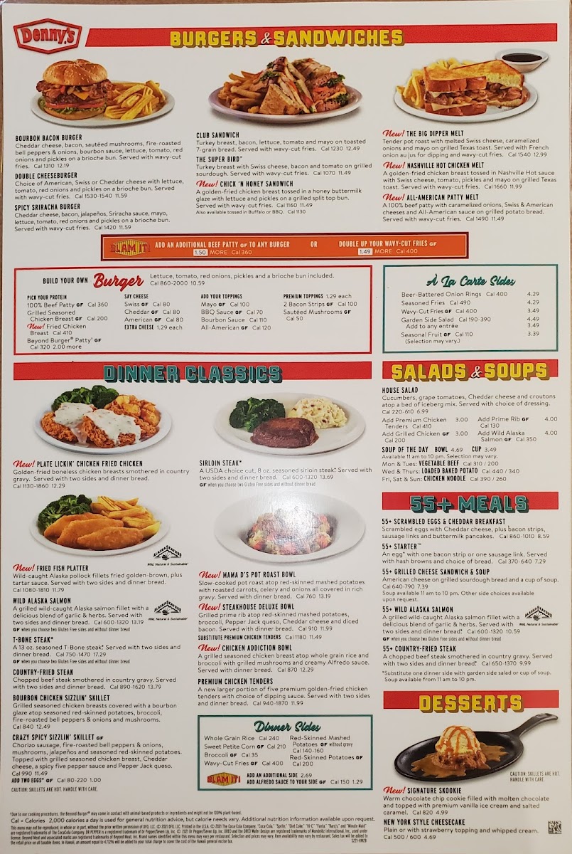 Denny's Photo Menu 1