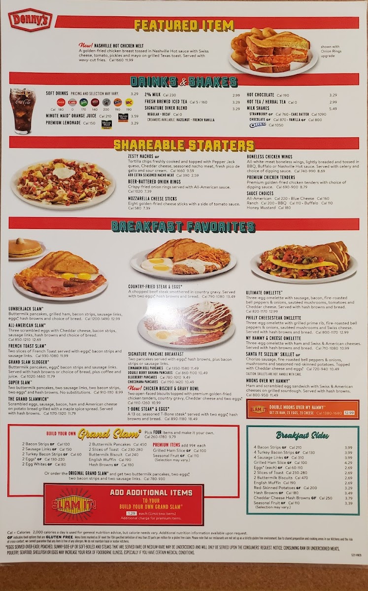 Denny's Photo Menu 2