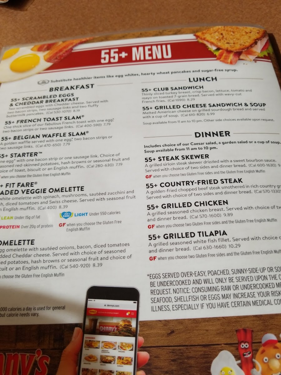 Denny's Photo Menu 9