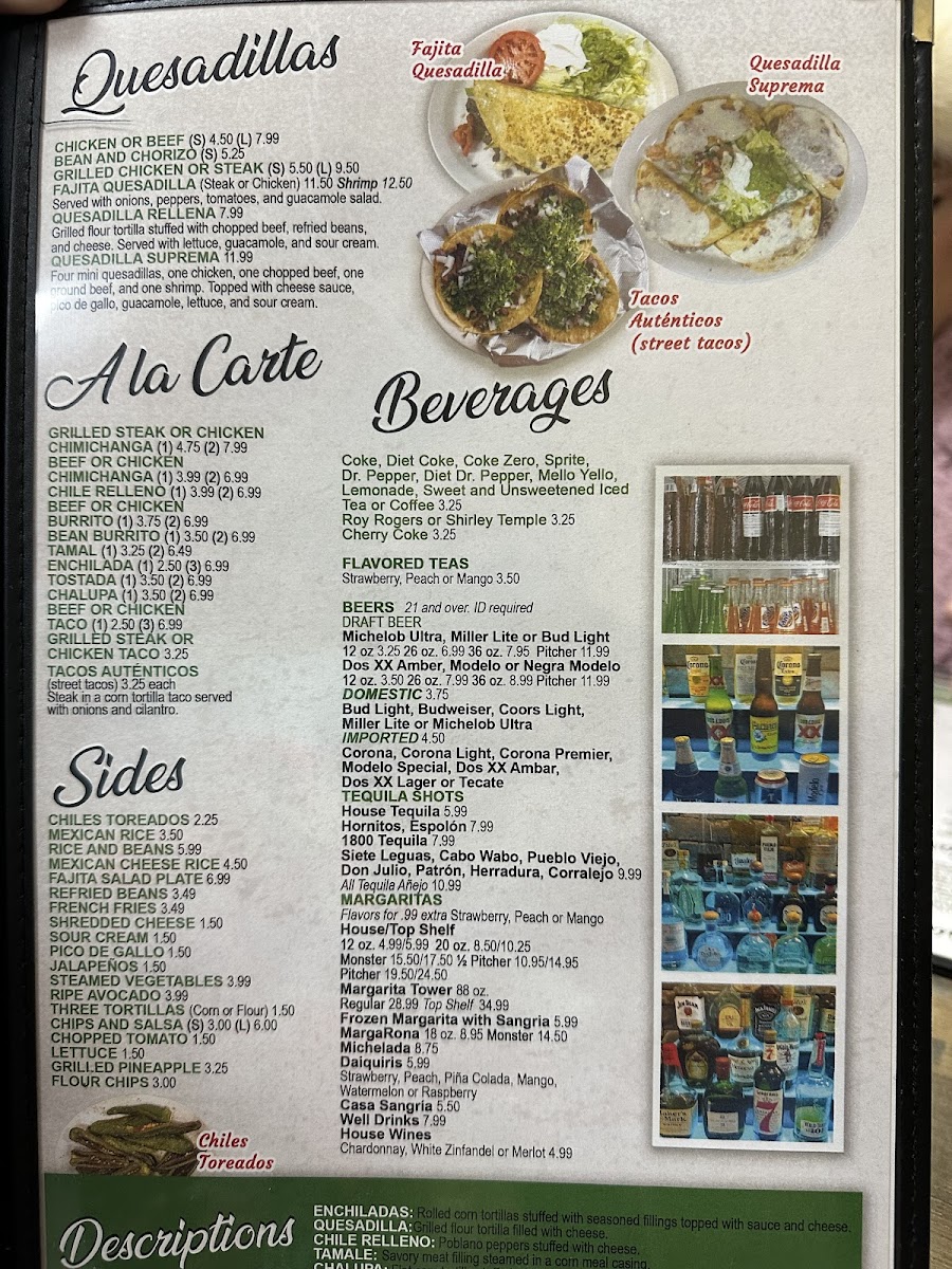 Casa Mexicana Photo Menu 7