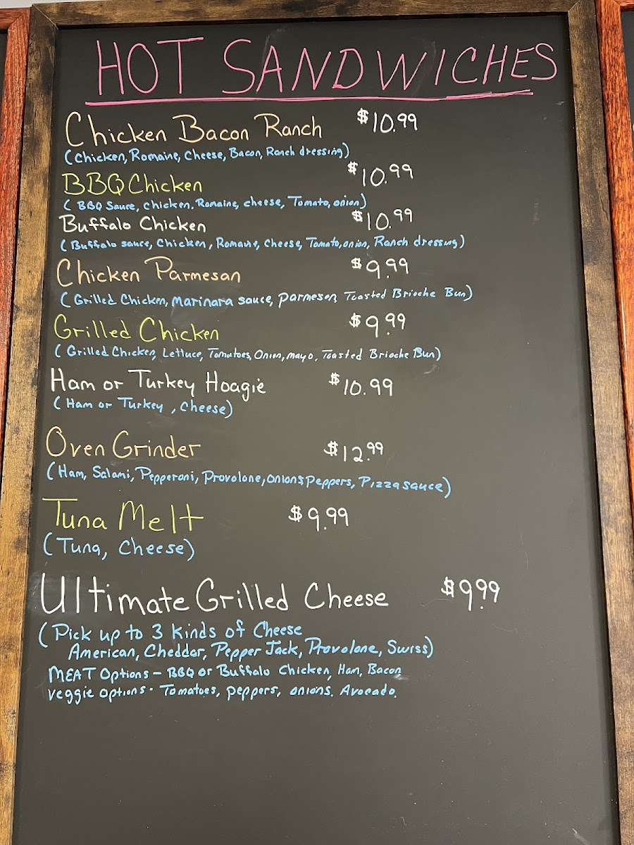Main Street Cafe’ Photo Menu 2