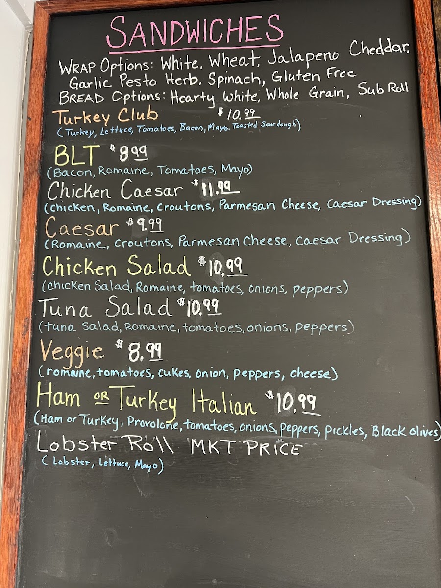 Main Street Cafe’ Photo Menu 5