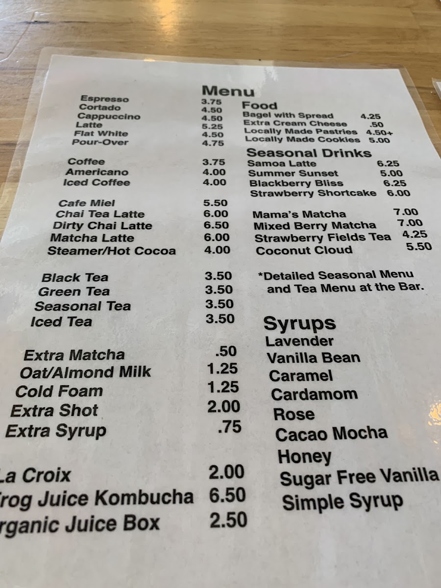 Jacks Photo Menu 1