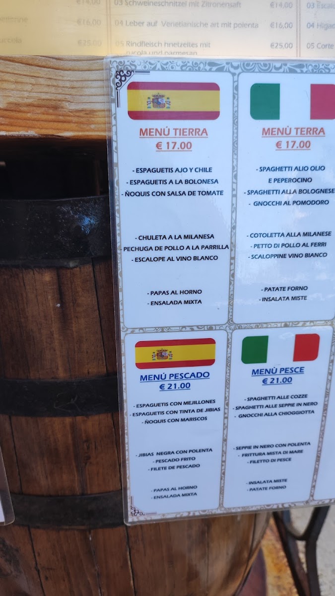 Trattoria Da Giorgio Photo Menu 10