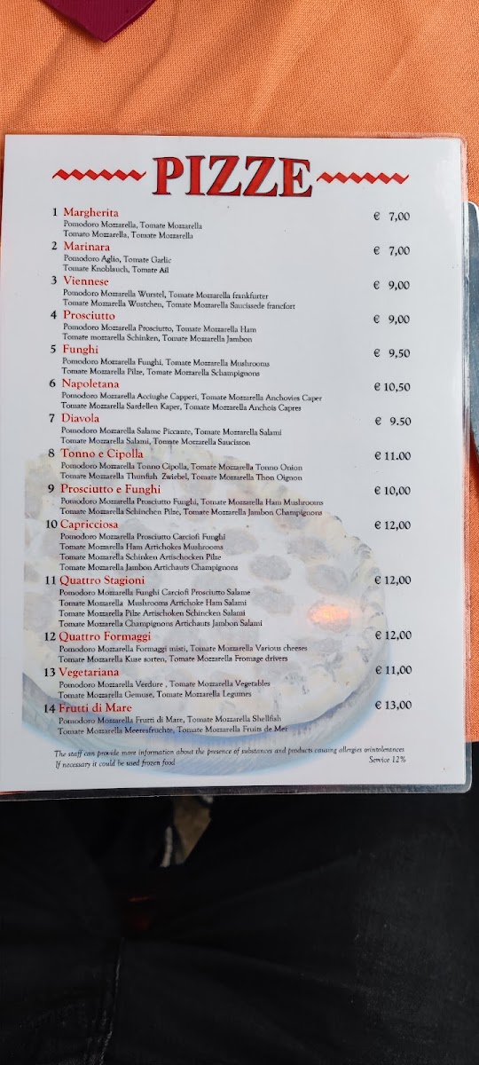 Trattoria Da Giorgio Photo Menu 8
