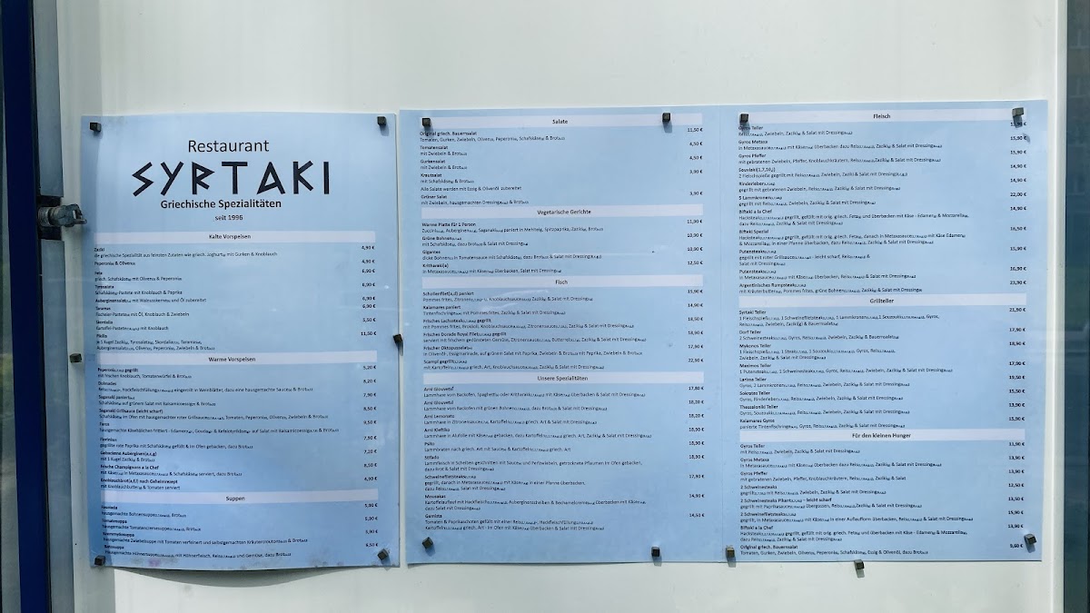 RESTAURANT SYRTAKI Photo Menu 9