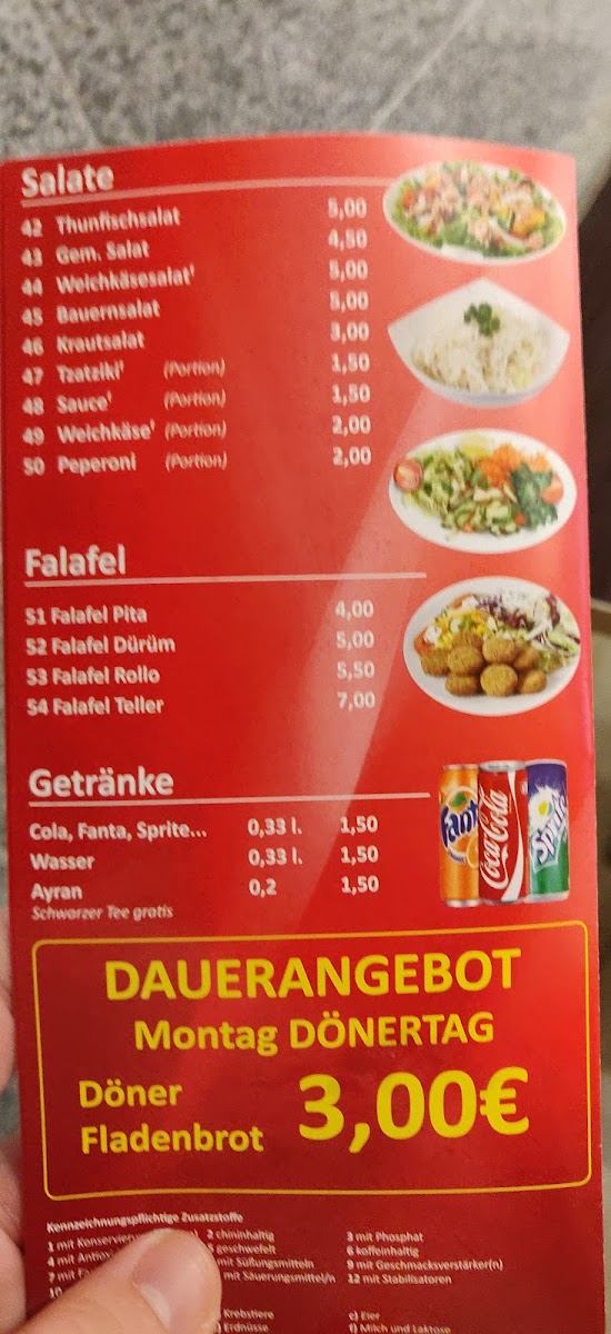 Berlin Döner Photo Menu 4