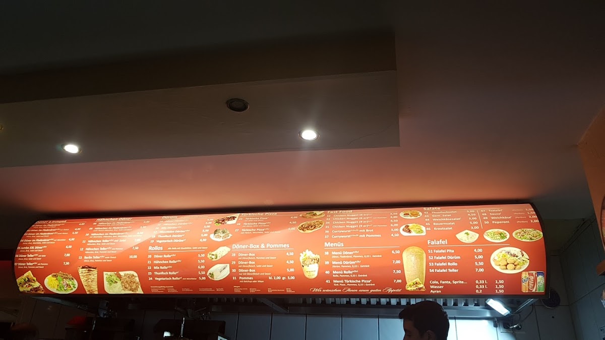Berlin Döner Photo Menu 5